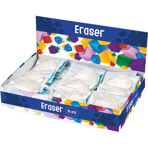 Bulk box white eraser - of, 36]