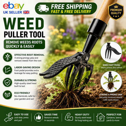 Manual stand weeder - manual, up
