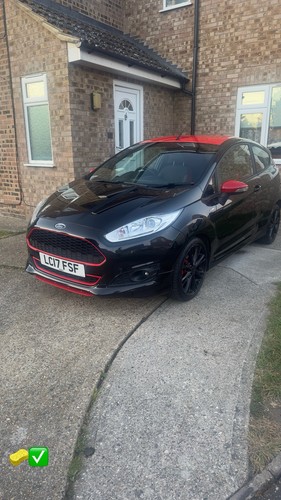 Ford fiesta line 2017 black - ford,