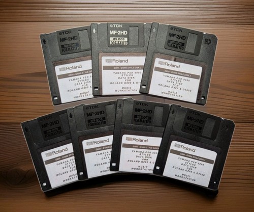 Floppy disk accompaniment - floppy,