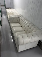 Saxon Chesterfield White