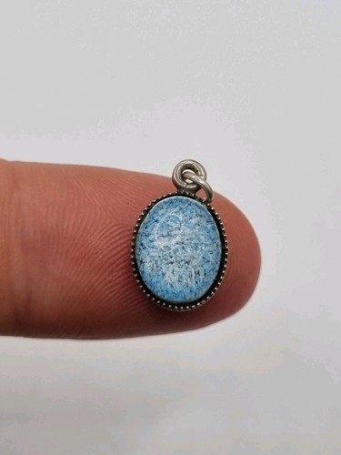 Small old vintage silver charm - small,