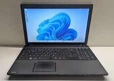 TOSHIBA SATELLITE C50-A 15.6" LAPTOP WINDOWS 11 i3 8GB 60GB SSD WEBCAM CHARGER 2