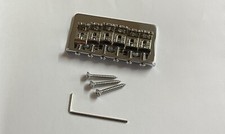 Genuine Fender Hardtail Bridge 2-1/16'' Assembly for Mexican Strat Tele Guitar