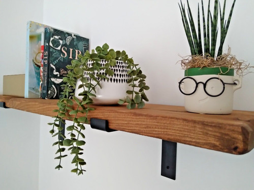 Shelf solid wood scaffold - shelf,