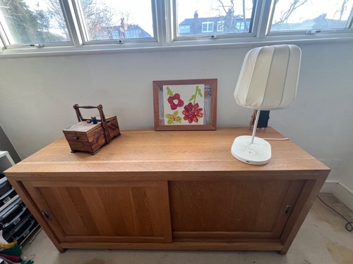 Large oak sideboard used - large,