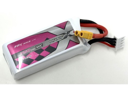 Maniax 750mah 100c lipo - 11.1v,