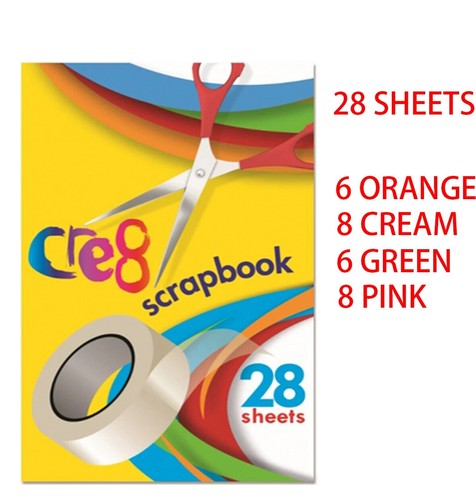 Crafts paper scrap book - scrap, multi
