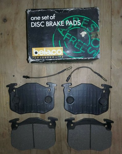 Front brake pads belaco - brake, fdb402