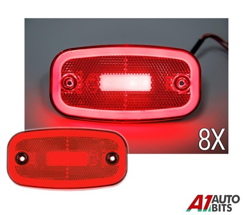 Red side led - side, rear