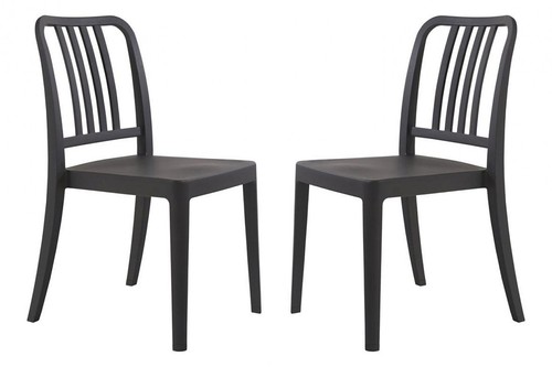 Rock dining chairs - 2x,