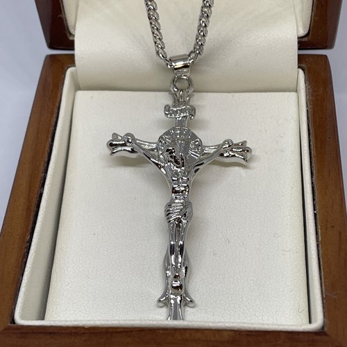 Large crucifix cross solid - large,