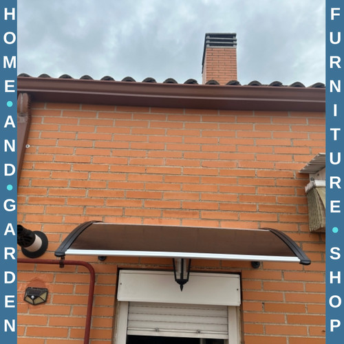 Door canopy fixed awning water - door,