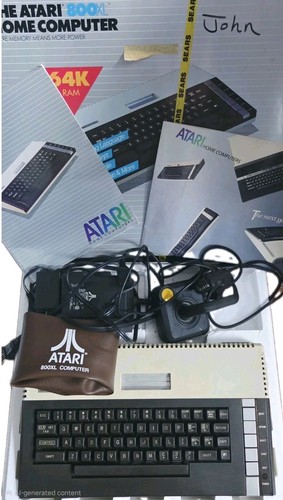 Vintage atari 800xl 64k - 800xl,