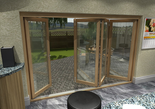 54mm oak external bifold doors - 54mm,