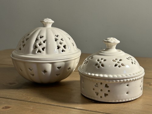 Vintage pair royal creamware - vintage,