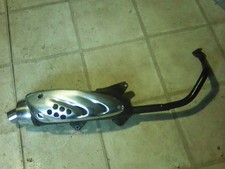 sym vs125 exhaust .breaking