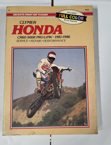 Clymer honda cr60 cr500r - clymer, cr60-cr500r
