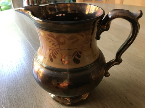 Vintage brown copper tone - brown, &