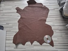 RED BROWN NIGERIAN BOOKBINDING LEATHER GOATSKIN 1.5 mm "RARE"