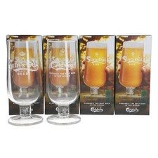 Carlsberg pilsner pint glasses - pilsner,