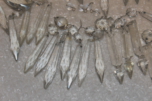 Vintage chandelier crystal - vintage,