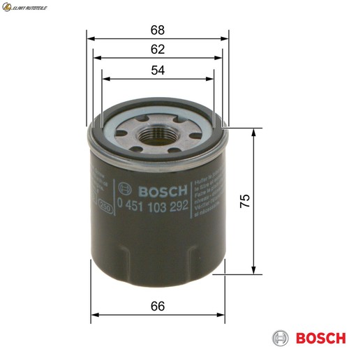 Oil filter 451 103 292 - filter,