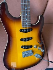 Fender MIJ Aerodyne Special Stratocaster Electric Guitar Chocolate Brown Burst