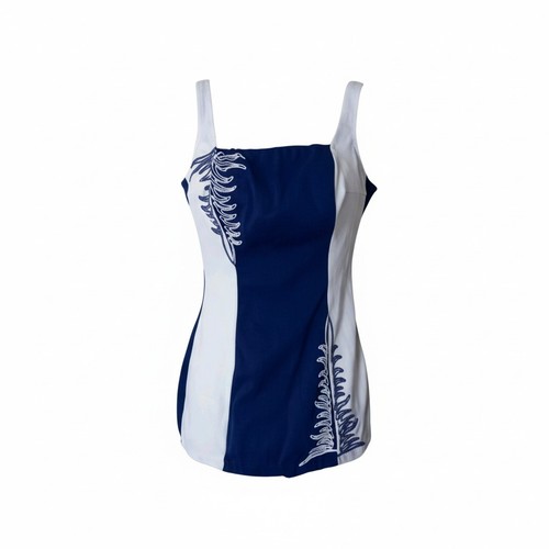 Vintage swimming costume blue - swimming,