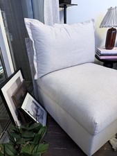 A brand-new armchair with no