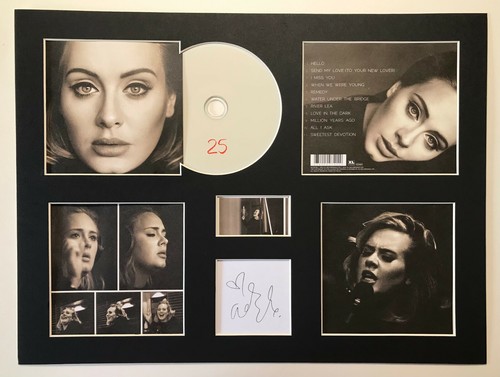Adele signed autographed - -,
