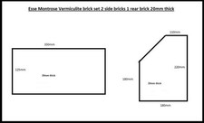 Vermiculite brick set