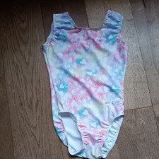 gymnastics leotards 9-10 Z 32" Multicoloured Hearts The Zone
