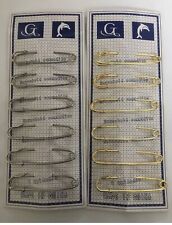 6pcExtra Large Safety Pins,Giant Strong Safety Pin Metal Heavy Duty Blanket ,