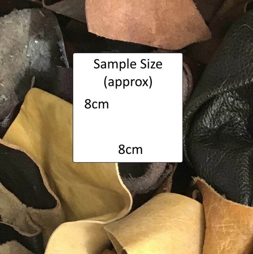 Leather hide offcuts scrap - leather,