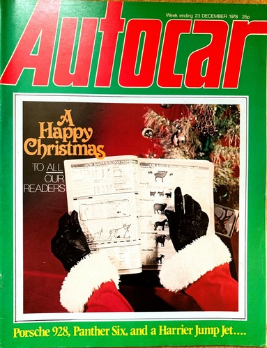 Autocar magazine dec - magazine, 23-dec-78
