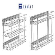PULL OUT WIRE BASKET CARGO KITCHEN STORAGE SOFT CLOSE 150 mm, 200 mm