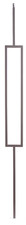 Ash grey metal staircase - metal,
