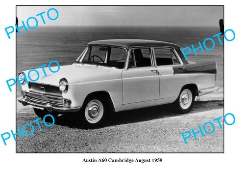 Old large photo austin a60 - old,