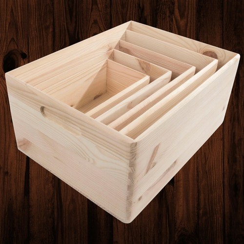 Wooden open decorative storage - wooden,