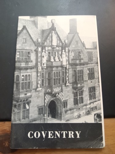 Vintage coventry tourist guide - coventry,