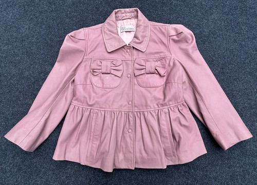 Red valentino pink lambskin - red,