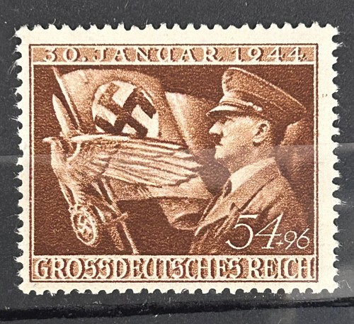1944 german stamp adolf - german,
