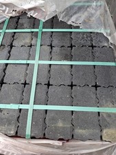 CONCRETE BLOCK PAVING MARSHALLS PRIORA 200X100X60MM CHARCOAL - MIN ORDER 3 PACKS
