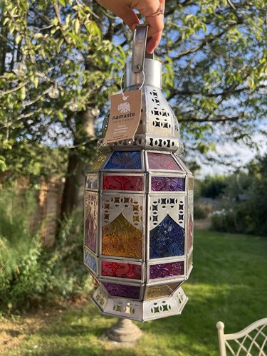 Namaste new morrocan lantern - new,