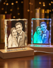 3D Photo Glass Crystal Block