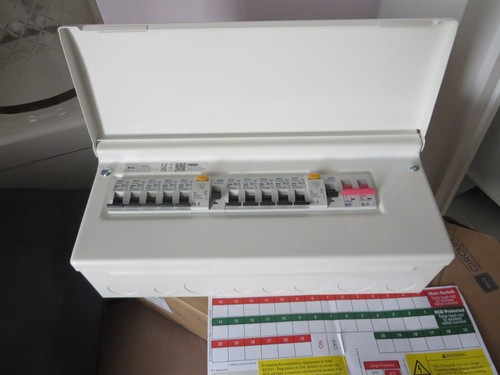 Dual split consumer unit - , bg