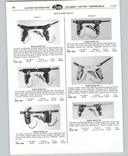 1958 paper hubley - ad, toy