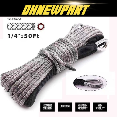 10000lb synthetic winch rope - synthetic,