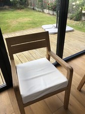 Habitat Radius Oak Chair
